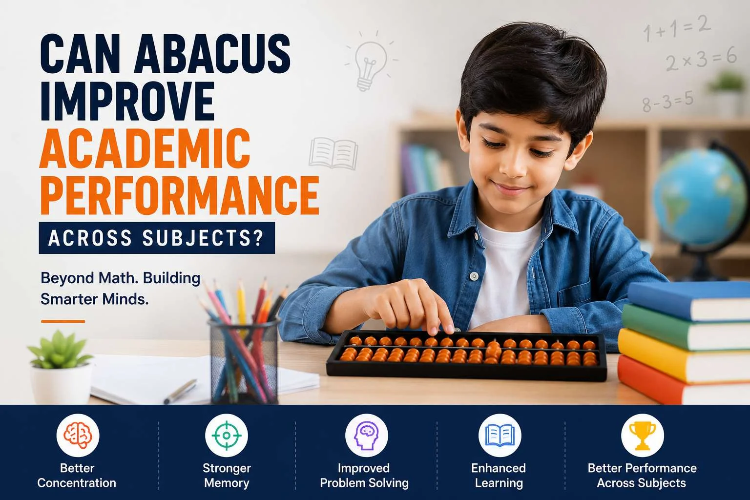 Benefits of abacus in school
Brain development for students